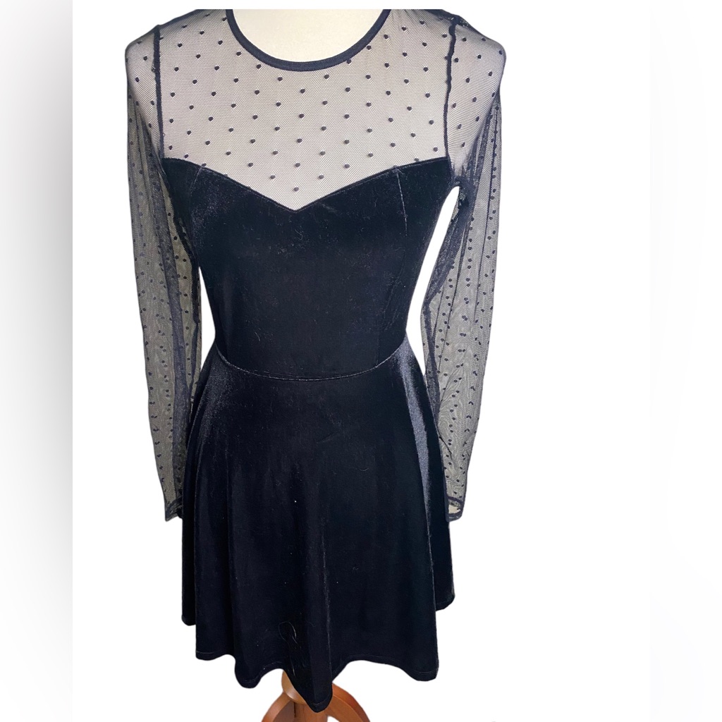 Lulus Velvet Dress